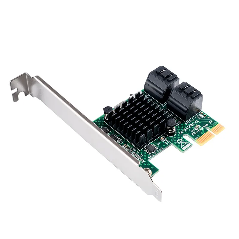 

ORICO 4 Port SATA3.0 PCI-E Expansion Card 6Gbps PCI Express Controller Card To SATA III 3.0 Converter Expansion Card for PC