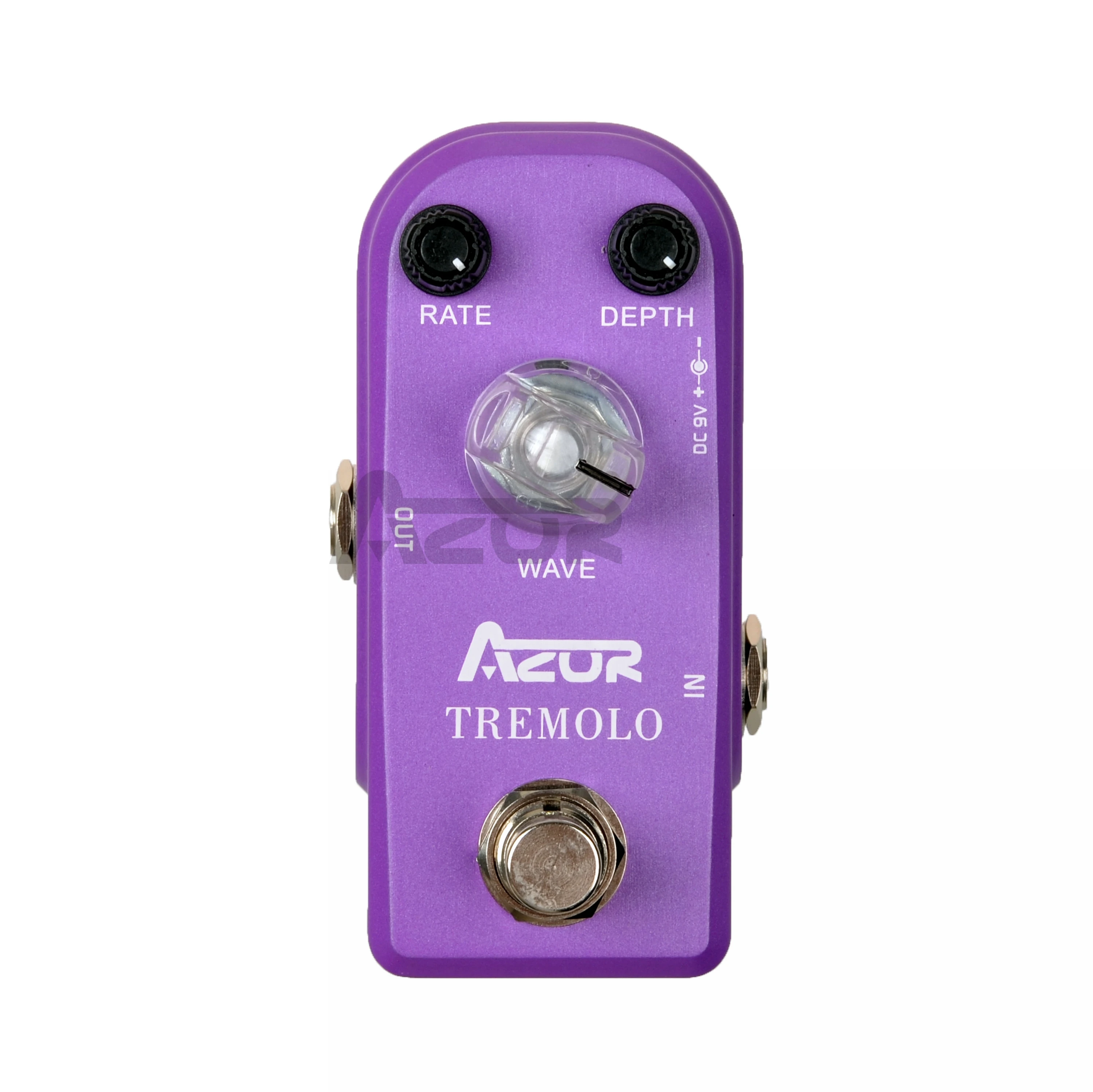 

AZOR AP-317 Tremolo Mini Guitar Effect Pedal Good Quality Guitar Accessories 9V Guitar Pedal Mini Size Use For Guitar