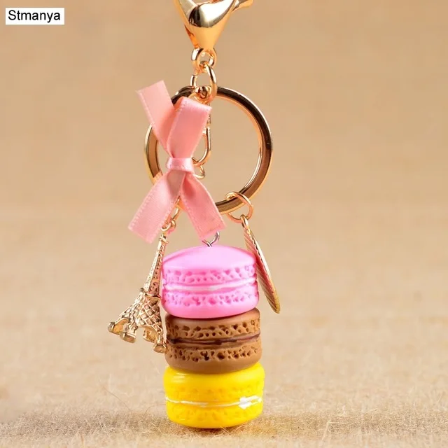 Women-Cake-Key-Chain-Fashion-Cute-French-pastries-Keychain-Bag-Charm-Car-Key-Ring-Wedding-Party.jpg_640x640 (2)
