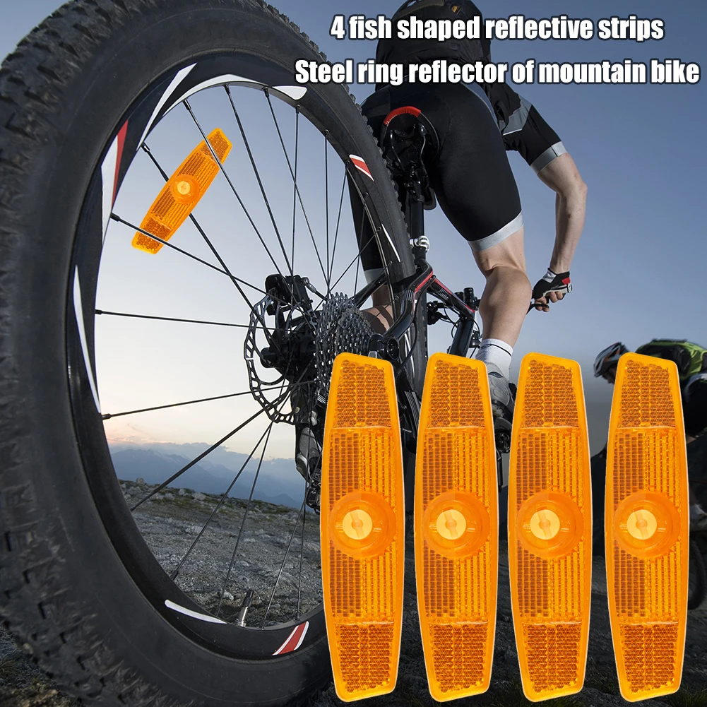 MTB Bike Reflector Spokes Cycling Accessories Supplies Sticks Mountain 