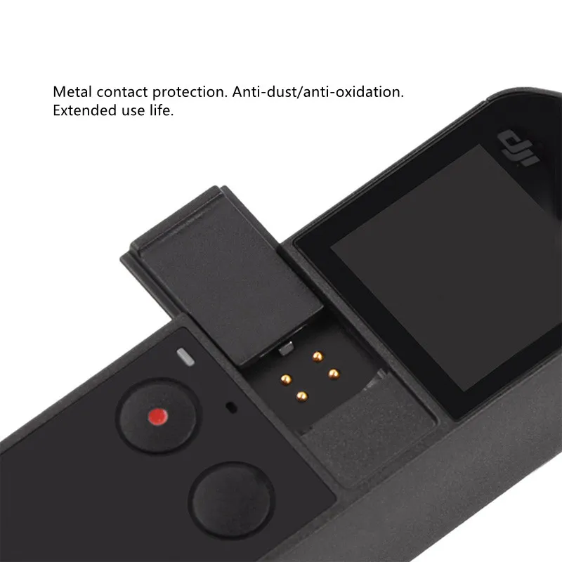 Description Picture 5 of itemOsmo Pocket Data port Protective Cover Contacts dust-proof buckle For DJI OSMO Pocket/osmo Pocket 2 Gimbal Camera Accessories