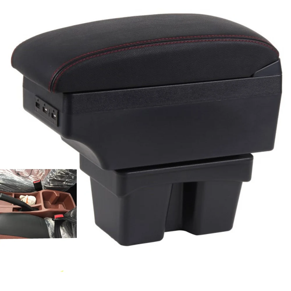 

For BYD F3 armrest box central Store content box car-styling decoration accessory with cup holder USB