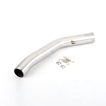 For Triumph Tiger 800 2010 to 2017 Tiger 800 XC / XR /XRX/XCX/XRT/XCA Escape Slip-on Motorcycle Exhaust Muffler Mid Link Pipe