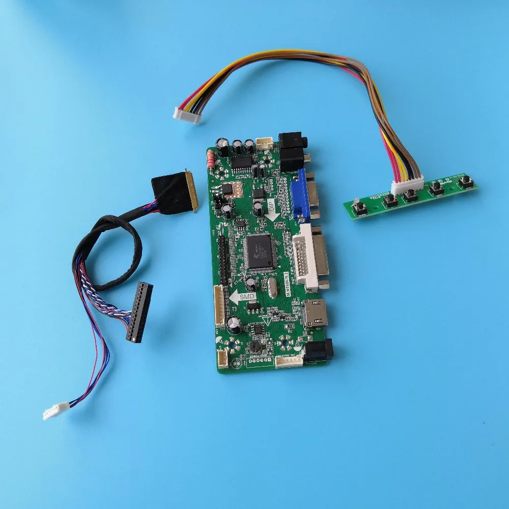 Комплект для LTN140AT21-C01 1" 1366X768 HDMI DVI плата контроллера VGA светодиодный ЖК-дисплей M. NT68676 40pin LVDS панельный монитор