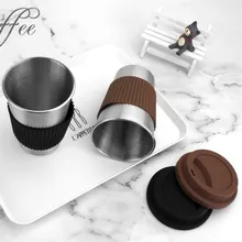 New Stainless Steel Thermo Cup Travel Coffee Mug with Lid Car Water Bottle Vacuum Flasks For Gift