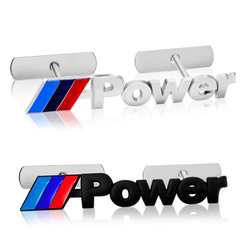 1 шт. металлический усилитель мощности автомобиля задний багажник значок для