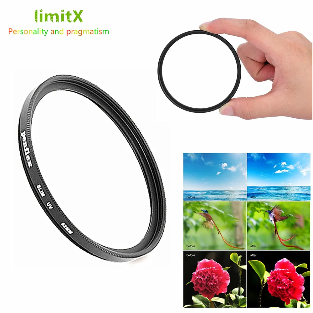 95mm UV Filter Ultra Slim Ultra-Violet For Sigma 50-500mm Tamron SP  150-600mm Nikon 200-500mm Canon RF 800mm F11 IS STM Lens