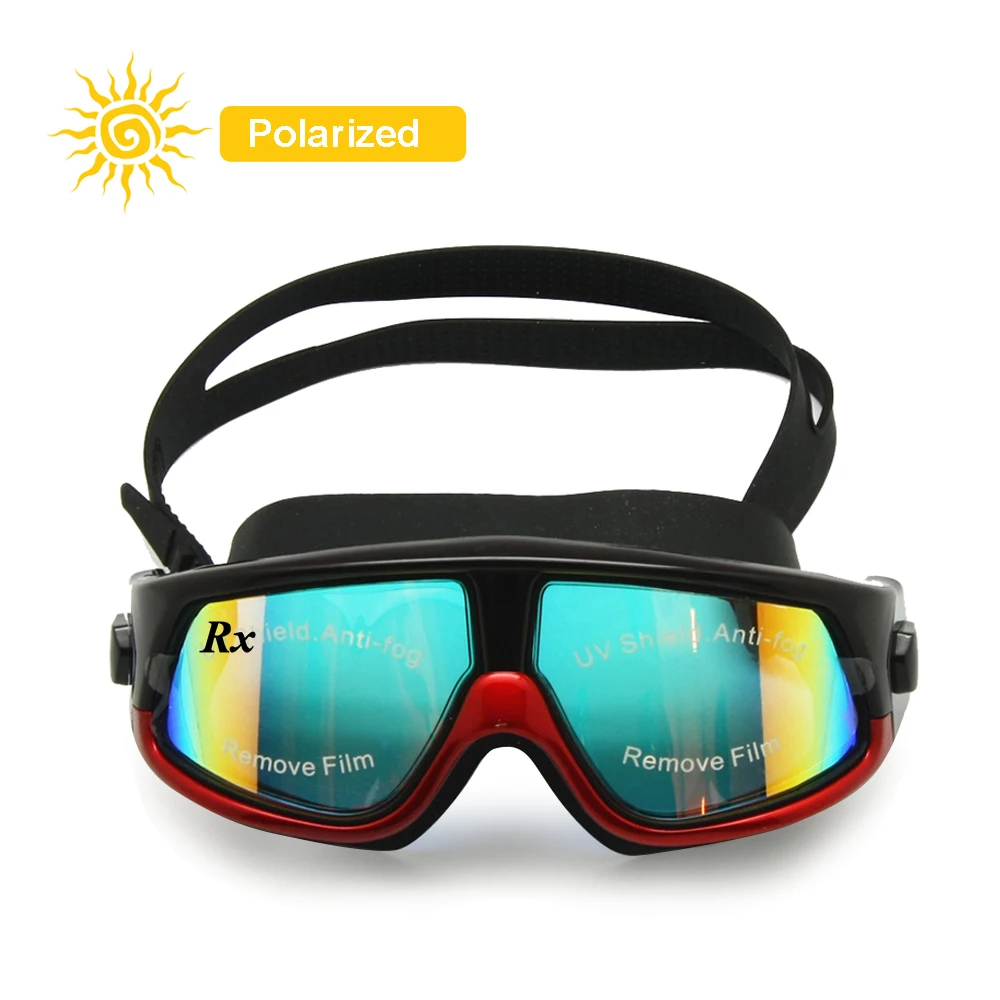 EnzoDate Rx Prescription Swim Goggles Myopia Swimming Glasses Optical