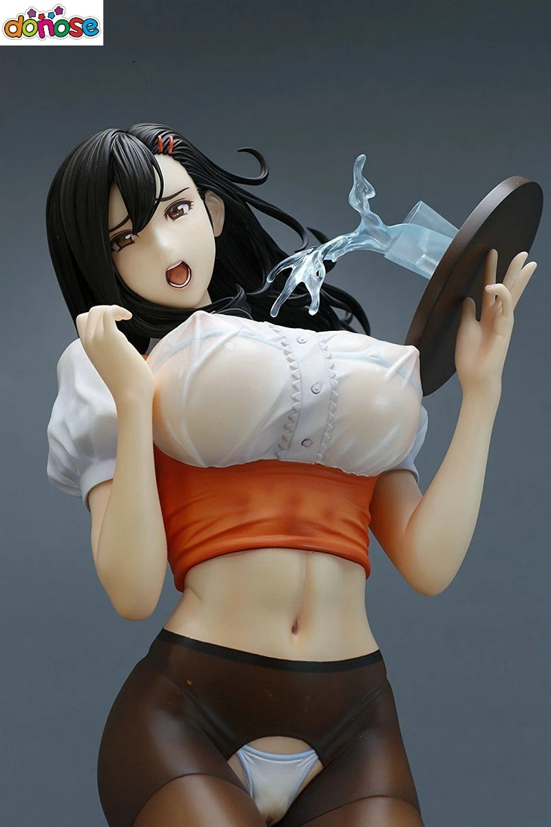 Anime Oda non Heroine Collections - Wakazuma Waitress Hitomi Sexy figure 1/6  PVC Action Figure Collection Model Toy