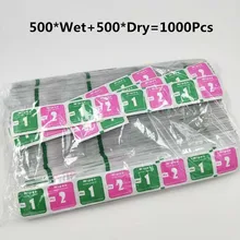 Alcohol Wipes Dry Wet Cleaning Wipes Paper Camera Lens Phone Screen Dust Removal for iPhone LCD Screen Cleaner 500*Dry+500*Wet