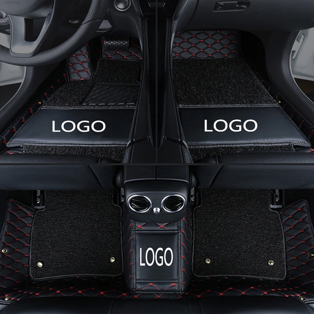 

Car floor mats with Logo/Brand Logo for Buick Enclave Envision LaCrosse Regal Excelle GT XT 5D car-styling carpet floor liner