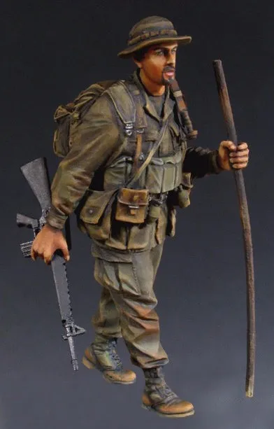 Модель из смолы 1/35 года Строительный набор фигурка пехоты США|Наборы для сборки