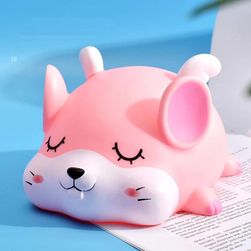 New Mouse Piggy Bank Bedroom Decoration Ornaments Children Gift Piggy Bank Vinyl Gift Piggy Bank 