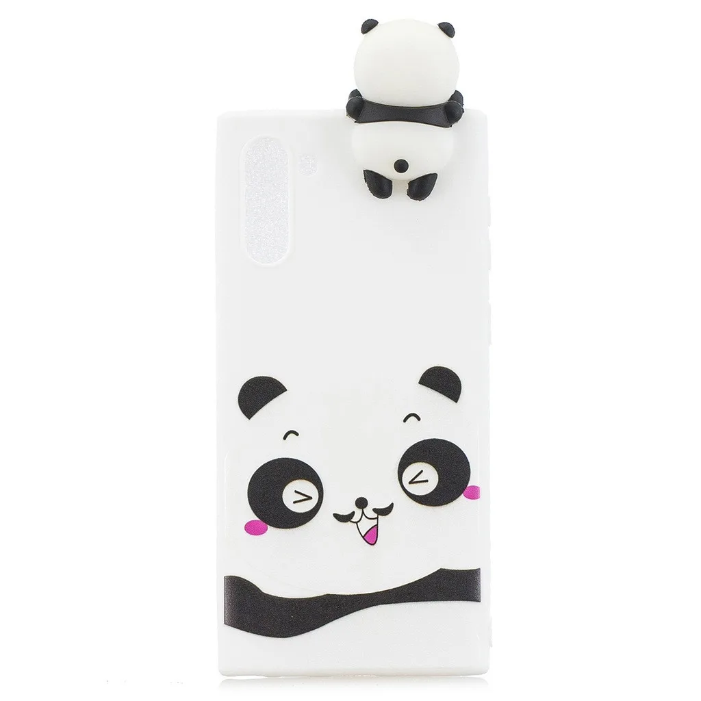 For Samsung Galaxy Note 10 6.3inch Panda New Personalized Print Phone Case Ultra Thin Soft Silicone Cute Cartoon Phone Case