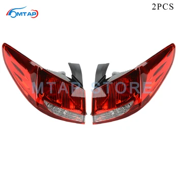 

2PCS Outer Rear Tial Brake Light Stop Lamp For PEUGEOT 408 2010 2011 2012 Exterior Taillamp Taillight