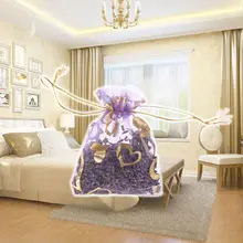 5 шт. настоящий Лавандовый органический сушеный цветок Саше почки цветет мешок аромат автомобиля домашний декор 72XF