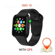 IWO 10 Смарт-часы Bluetooth 1:1 Series 4 gps Inteligente Brinde Pulseira умные часы Android для обновления IOS IWO 9 8 7 5 6