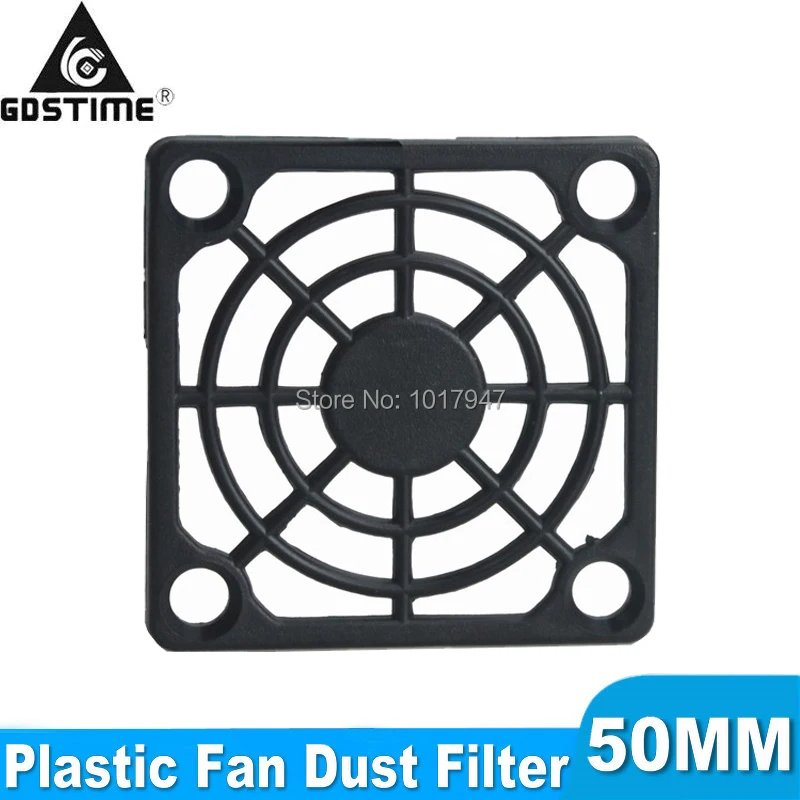 

10 Pieces Gdstime 50mm Dustproof Dust Filter Guard Grill Cover for 50x50mm 5cm PC Case Fan
