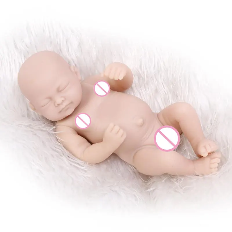 DIY Girl Doll Kit Soft Silicone Vinyl Reborn Baby Mold Boy