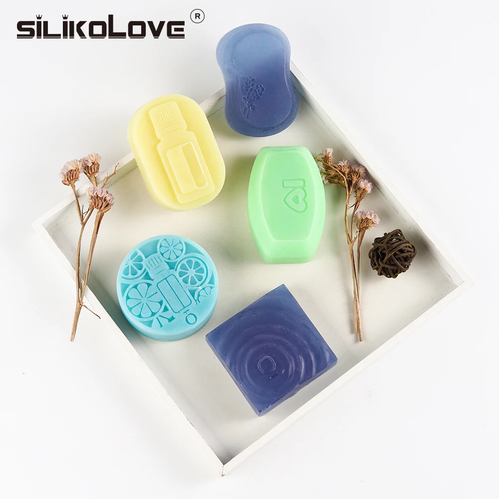 SILIKOLOVE Геометрическая круглая форма 6 полости 3D силиконовая форма для мыла для изготовления мыла DIY ручной работы мыло ручной работы формы