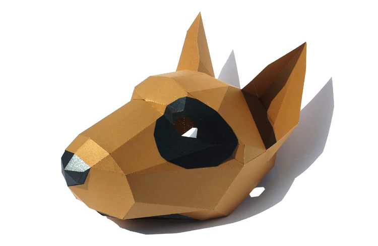Maschera Di Carta 3D Pretagliata – Coniglio – Costume Cosplay Halloween