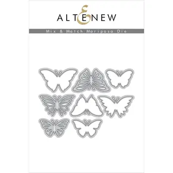 

AliliArts Metal Cutting Dies 8pcs Butterflies diy Scrapbooking Photo Album Decorative Embossing PaperCard Crafts Die 2020