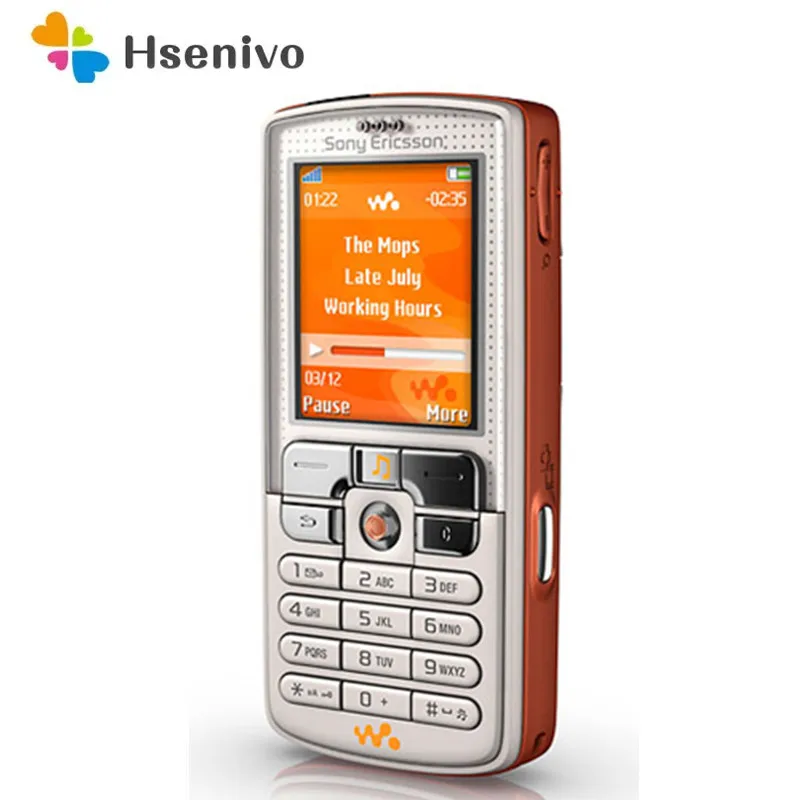 Обновленный Оригинальный разблокированный мобильный телефон Sony Ericsson W800 W800c