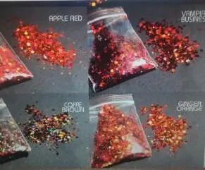 

total 24colors, each color 50g/bag,