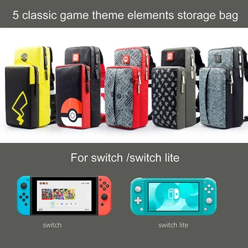 

Portable Travel Accessories Nintend Switch & Switch Lite Game Console Case Cute Protection Shoulder Bag NS Carry Storage Pouch