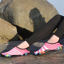 Wasser Schuhe для йоги и бега спортивная обувь пляжные Водонепроницаемая Обувь Для шлепанцы для Плавания Для женщин Дайвинг босиком Быстросохнущие Кроссовки Тапочки для морская обувь