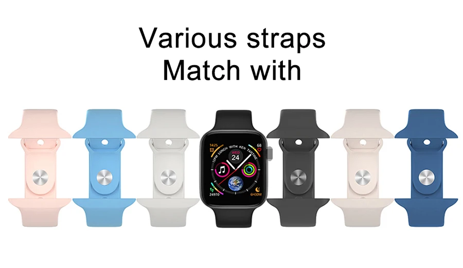 Умные часы SCOMAS IWO 8 Pro 1,5", ips, Bluetooth, монитор сердечного ритма, кровяного давления, водонепроницаемые Смарт-часы для iOS Android
