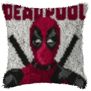 

Latch Hook Cushion Home Decor Cushion Cover Pattern Pillow Case Crochet Art & Crafts AcrylicEmbroidery Sofa Bed