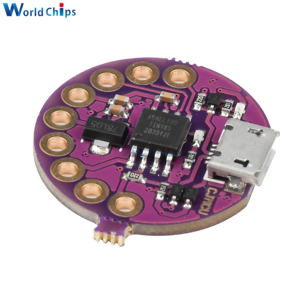 Модуль LilyPad Micro USB ATTINY85 умная программируемая плата для разработки устройство CJMCU