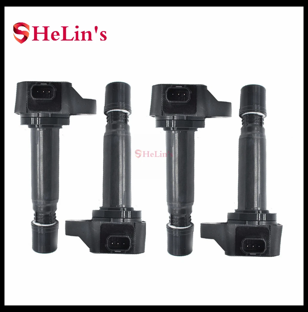 4 шт. 30520-RNA-A01 099700-101 099700-102 новая катушка зажигания для HONDA FR-V STREAM CROSSROAD CIVIC VII 1,6 1,8 ACCORD VII 2,0 i
