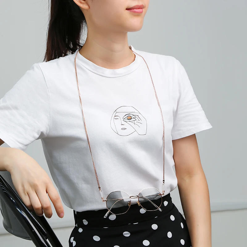 Sunglasses Chains For Women Gold Silver Color Various Shapes Basic Metal Fashion Accessories Wholesale 5 He2360a7ed94547049ba7b2c159e57e296