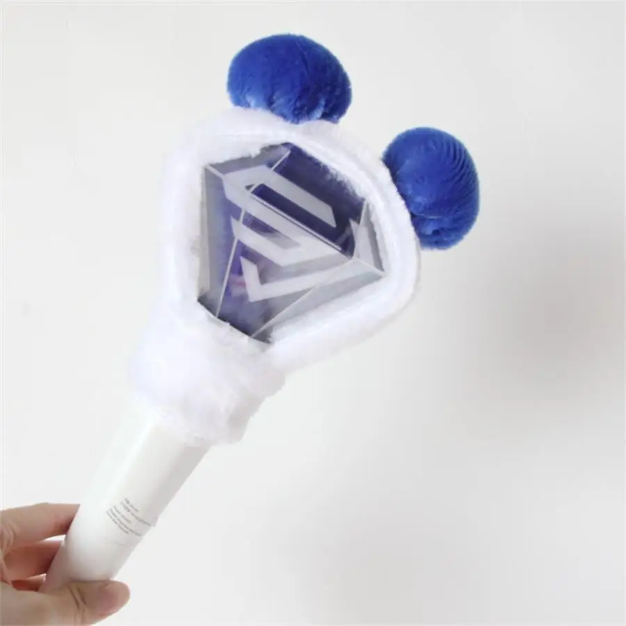 Kpop Super Junior милый светильник палка повязка на голову вы Sung снасти светильник палки плюшевые головных уборов Ын Hyuk вентилятор подарок - Цвет: 23