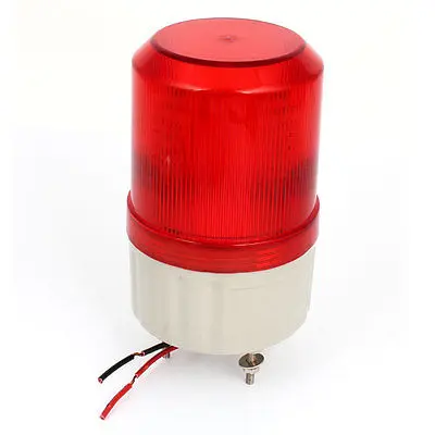 

Red LED Flash Industrial Signal Tower Stack Buzzer Indicator Light DC 24V