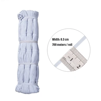 

Elastic Band Face Mask Ear Ropes String Mask Cord Rope for Face Mask Craft Materials Accessories