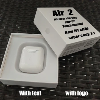 

New Upgraded Version Air 2 TWS Wireless Bluetooth Earphone 1:1 Air Earphone Stereo Touch Control Earbuds PK I9000 I90000 Pro