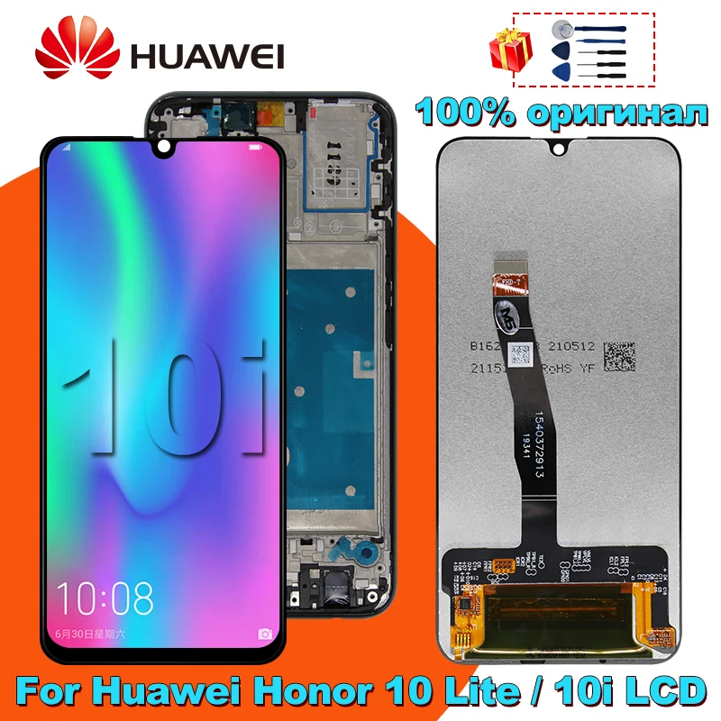 ЖК-дисплей 6 21 дюйма для Huawei Honor 10i HRY-LX1T сенсорный экран с дигитайзером сменный HRY-LX1