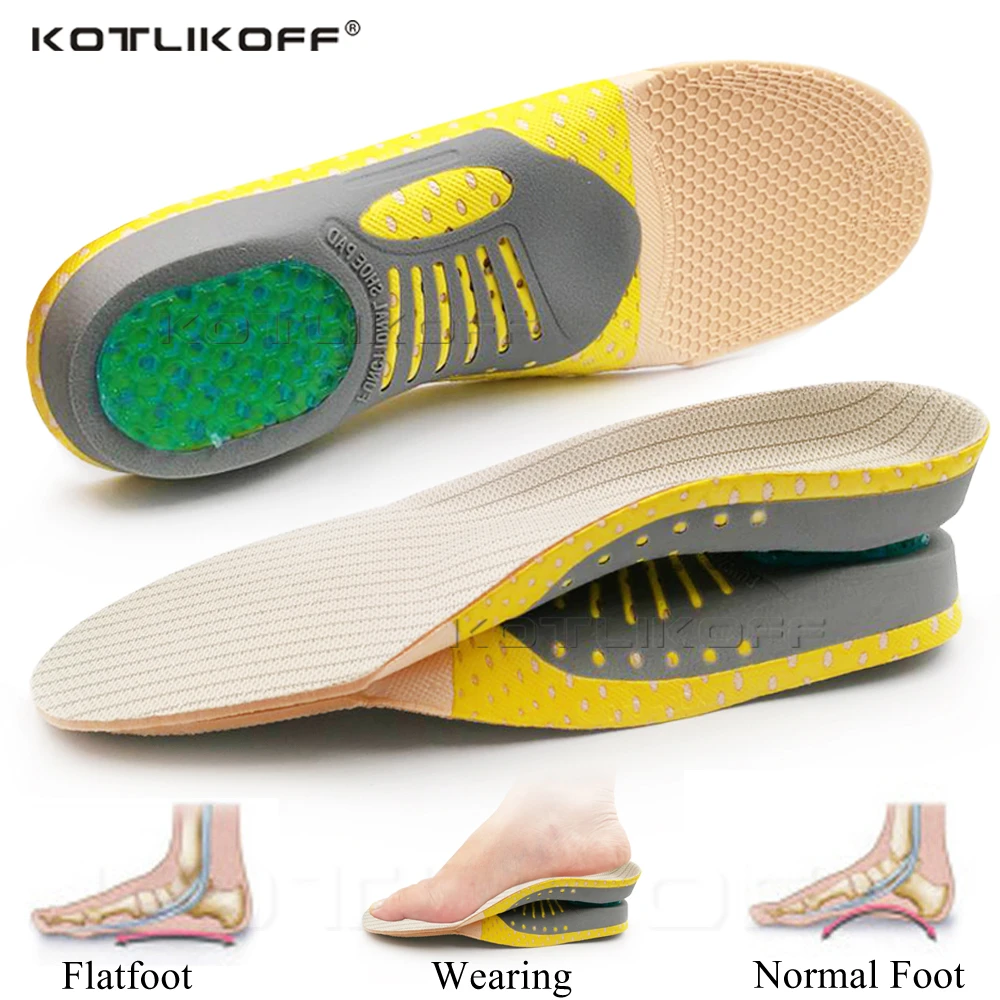 Orthopedic Insoles Orthotics Flat Foot Health Sole Pad For Shoes Insert  Arch Support Pad For Plantar Fasciitis Feet Care Insoles|Insoles| -  AliExpress