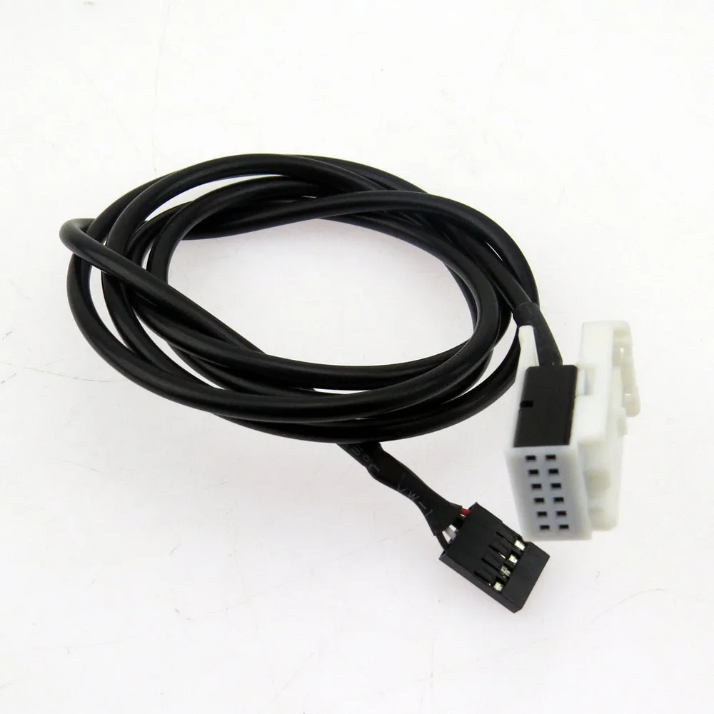 Вспомогательный аудиопереключатель SCJYRXS RCD 510 RNS 315 AUX + кабель для кроликов Golf MK6 MK5