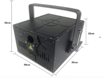 

Animated full color laser and laser projector, 10W RGB animated laser light