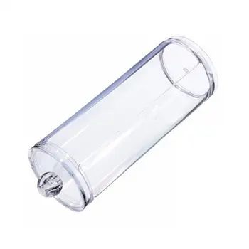 

Cosmetic Organizer Compactor Container Make-Up Discs Round Box Transparent Cotton Cosmetic Storage Box