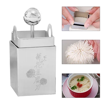 

Handy Square Grids Shape Tofu Cutter Stainless Steel Slicer Manual Press Shredder Cooking Vegetable Tools Kitchen Accessories