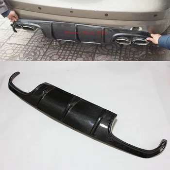 

W209 Diffuser Carbon Fiber Rear Bumper Exhaust Diffuser Lip Spoiler For Mercedes-Benz CLK Class W209 AMG style 2003-UP