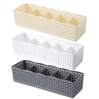 

Hot 3 Pcs Storage Box Organizer Socks Underwear Drawer Organizer Wardrobe Storage Boxes Makeup Container Closet Organizer