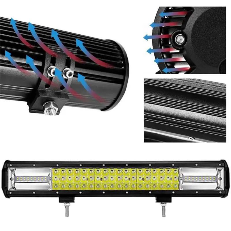 20Inch 540W LED Work Light Bar Flood Spot Combo Offroad Driving Lamp Car Truck