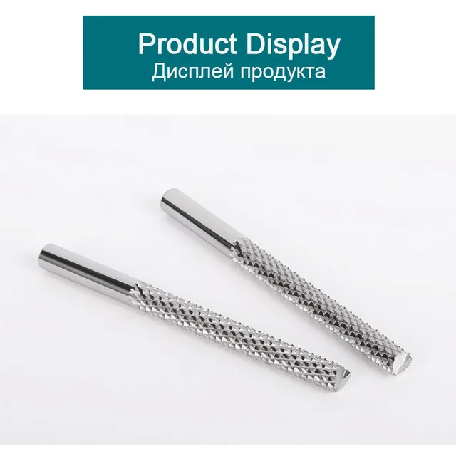 Fresa Per Piallatura 6 Mm Con Lama In Metallo Duro - Diametro 25,4 Mm, 4 Lati Usabili, Per Legno E PVC - Foto 3