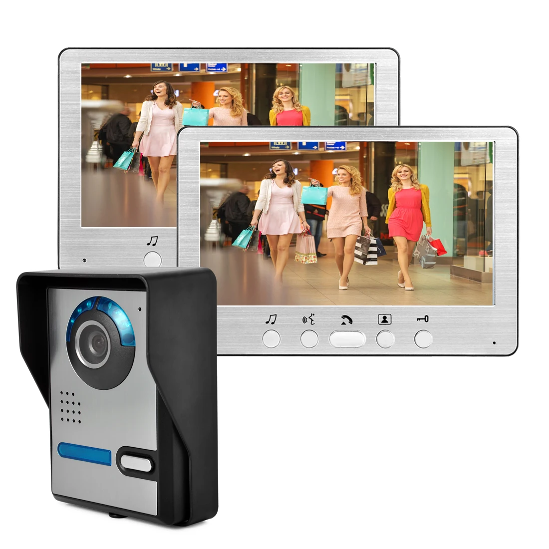 PROD 4001267984967 7in TFT LCD Wired Video Intercom Video Door Phone
with Infrared Night Vision Camera Home Security System PROD 4001267984967 7in TFT LCD Wired Video Intercom Video Door Phone
with Infrared Night Vision Camera Home Security System